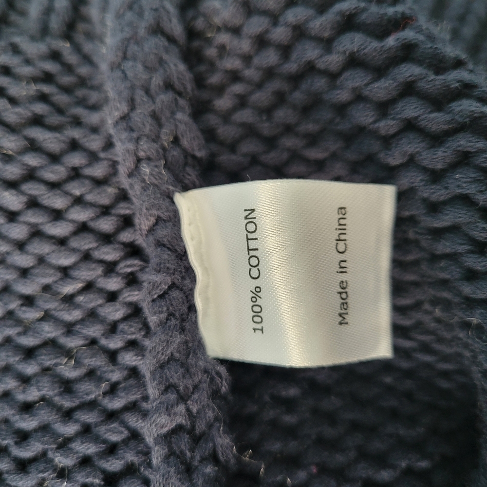 Women's Navy Sweater - Picture 13 of 16